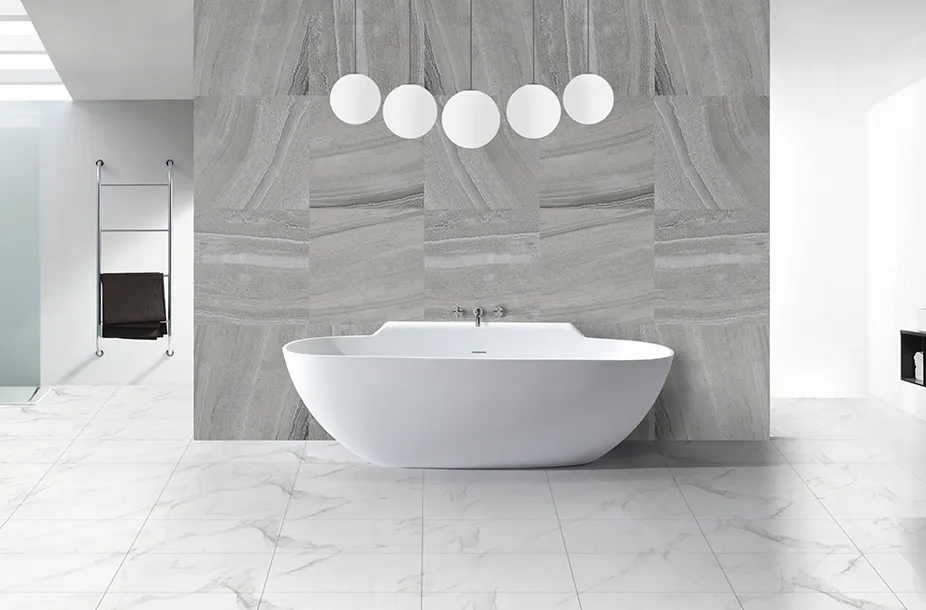 Custom surface solid surface bathtub wall KingKonree 2