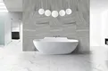 Custom surface solid surface bathtub wall KingKonree 2