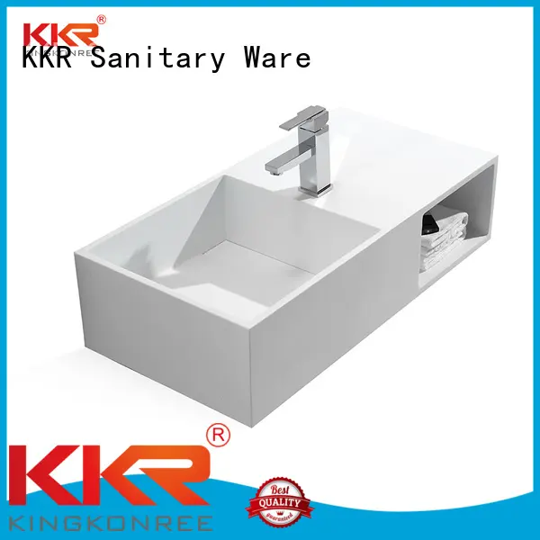 wall-hung mount wall mounted wash basins wall KingKonree Brand 1