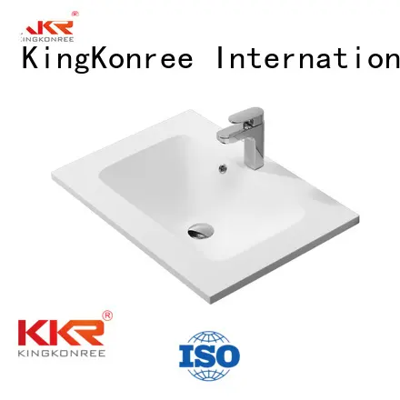 luxurious kkr surface cloakroom basin with cabine KingKonree Brand 1