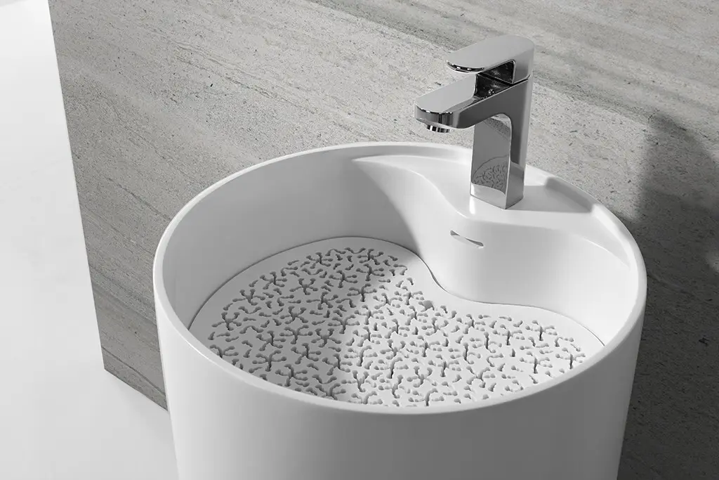square wasn kkr KingKonree Brand bathroom free standing basins factory 4