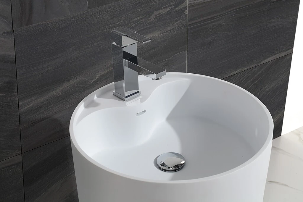square wasn kkr KingKonree Brand bathroom free standing basins factory 3