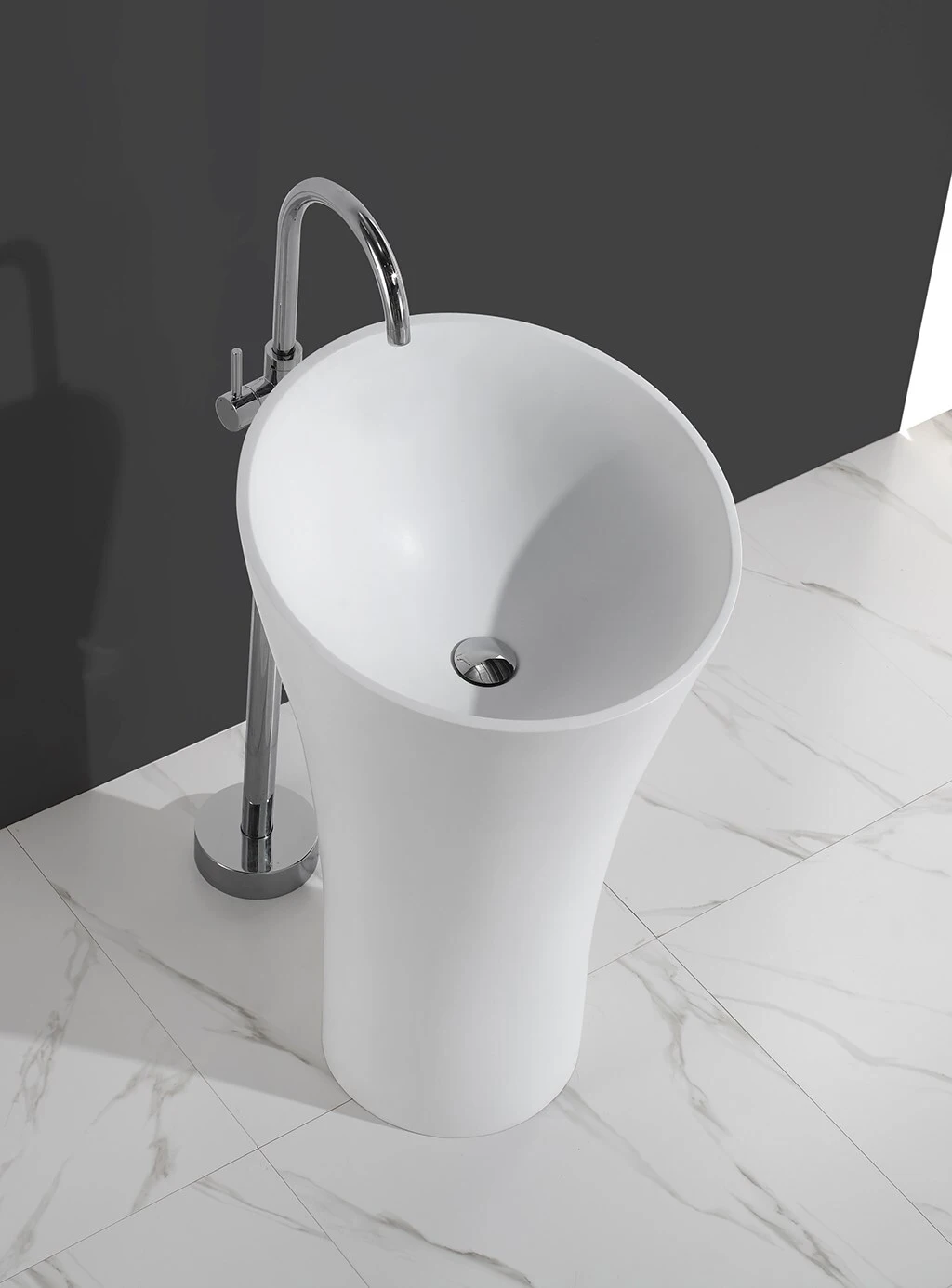 bathroom standing unique KingKonree Brand bathroom free standing basins factory 2