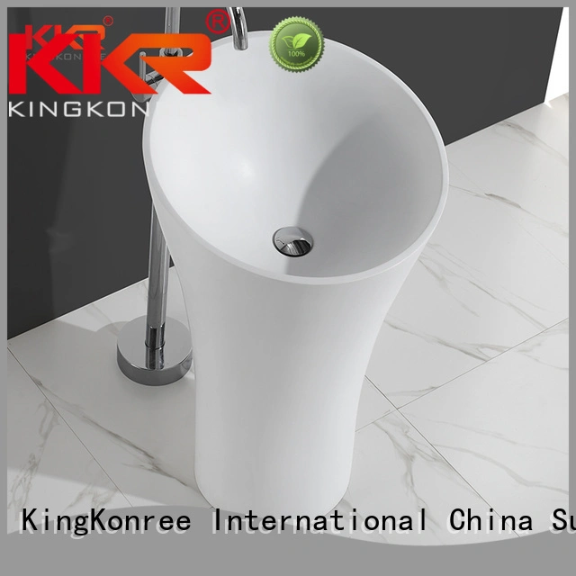 bathroom standing unique KingKonree Brand bathroom free standing basins factory 1