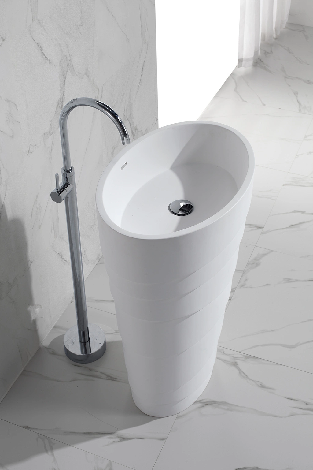 KingKonree Brand square bathroom bathroom free standing basins 2