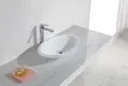 KingKonree Brand quality artificial counter custom oval above counter basin 2