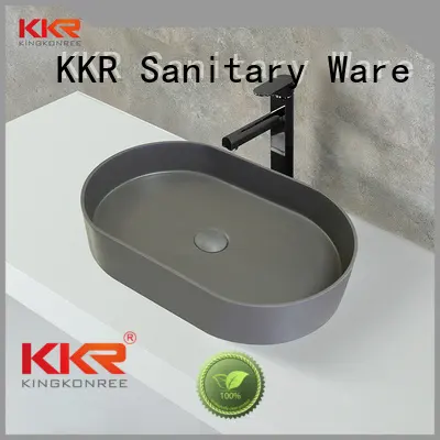 oval above counter basin wash selling KingKonree Brand 1