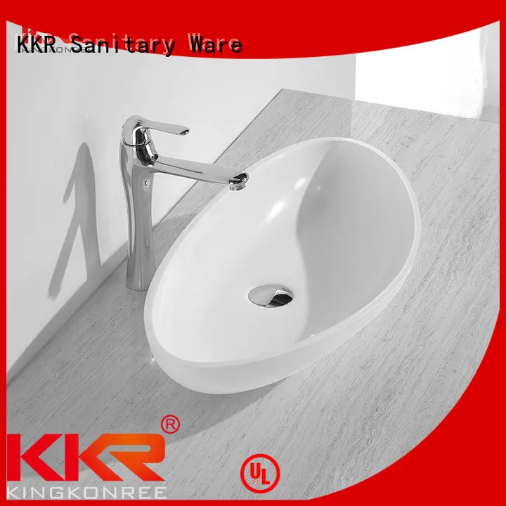 Quality KingKonree Brand pure shape above counter basins 1