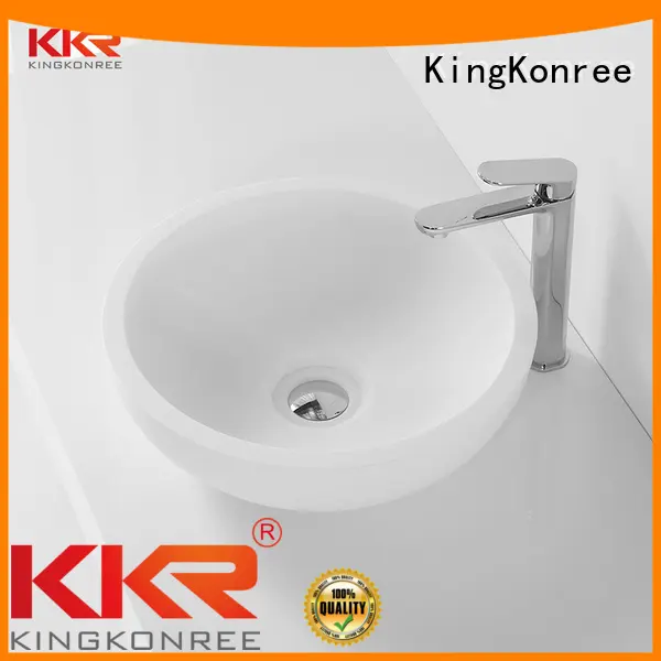 pure oval above counter basins KingKonree Brand 1