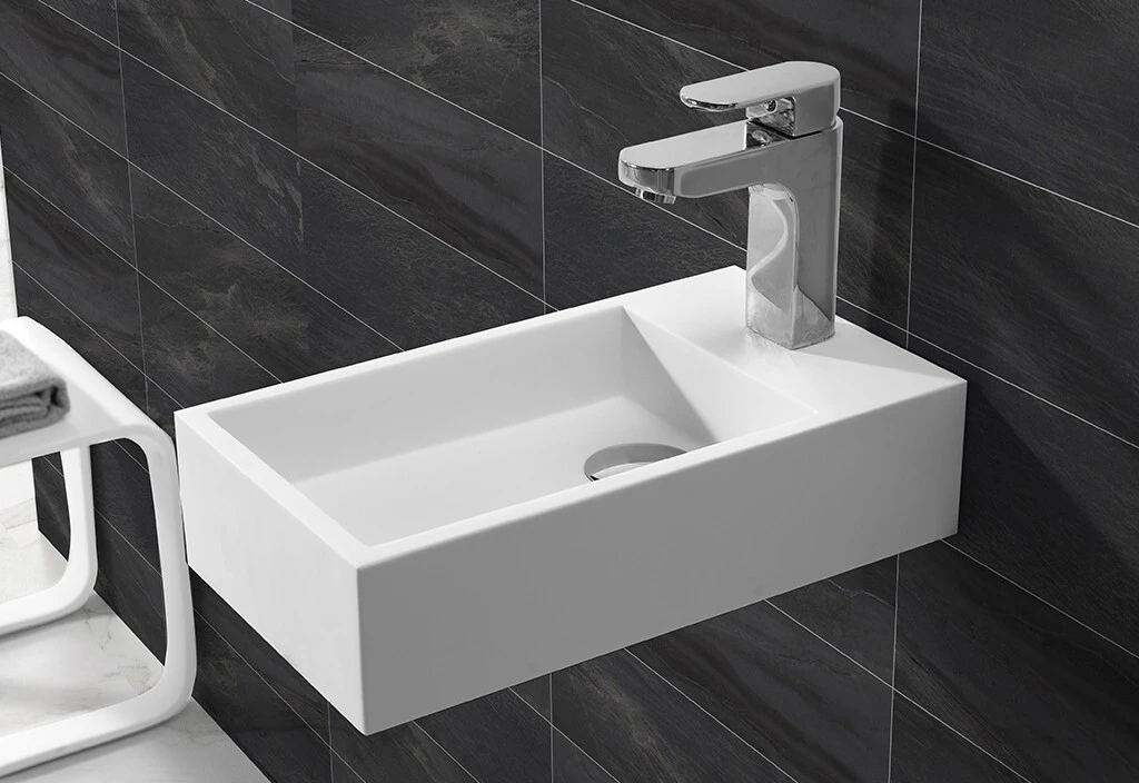 small wall mounted wash basins wall-hung KingKonree company 2