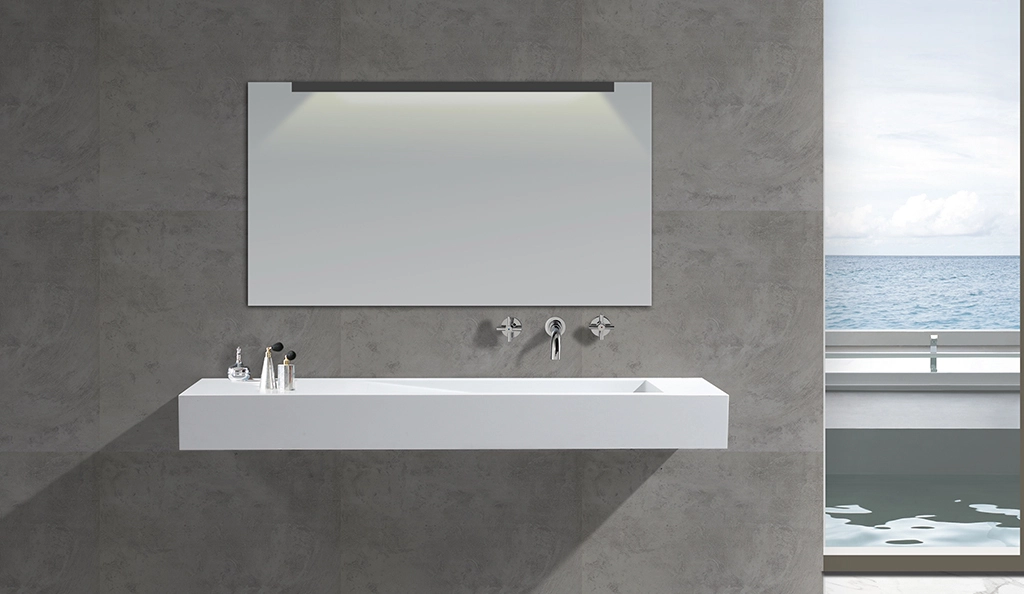 wall mounted bathroom basin artificial bath mounted wall mounted wash basins manufacture 2