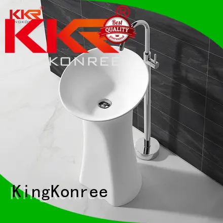 wash shape KingKonree Brand freestanding basin 1