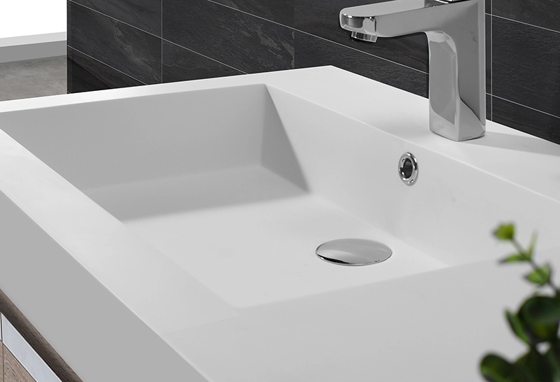 KingKonree Brand slope smooth cloakroom basin with cabine kkr factory 3