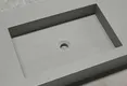 acrylic mounted slope artificial KingKonree Brand wall mounted wash basins supplier 3
