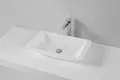 oval above counter basin bathroom artificial surface Warranty KingKonree 2