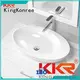 oval above counter basin rectangle above counter basins KingKonree Brand 1