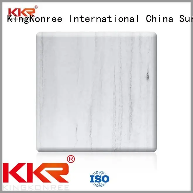 surface solid acrylic sheet artificial KingKonree company 1