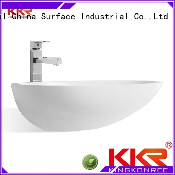 KingKonree Brand basin sanitary custom oval above counter basin 1