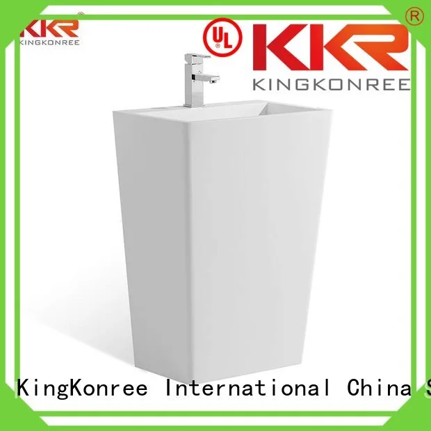 bathroom free standing basins solid wasn freestanding basin KingKonree Brand 1