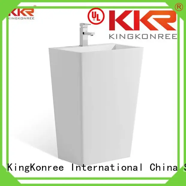 bathroom free standing basins solid wasn freestanding basin KingKonree Brand 1