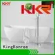 floor black OEM solid surface bathtub KingKonree 1