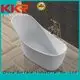 oval Custom floor b006 solid surface bathtub KingKonree b001 1