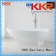 length modern KingKonree Brand Solid Surface Freestanding Bathtub factory 1