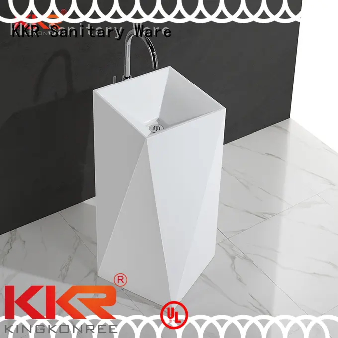 standing Custom diamond kkr freestanding basin KingKonree fancy 1