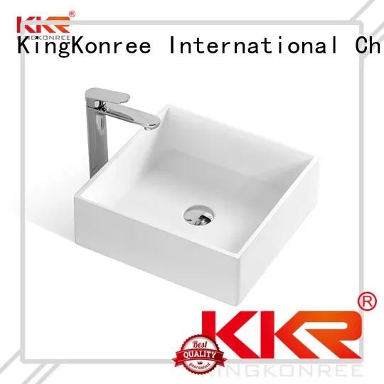 Hot above counter basins white KingKonree Brand 1