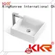 Hot above counter basins white KingKonree Brand 1