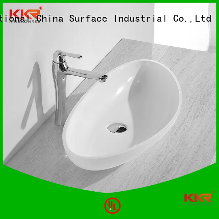Hot ware oval above counter basin shape KingKonree Brand 1