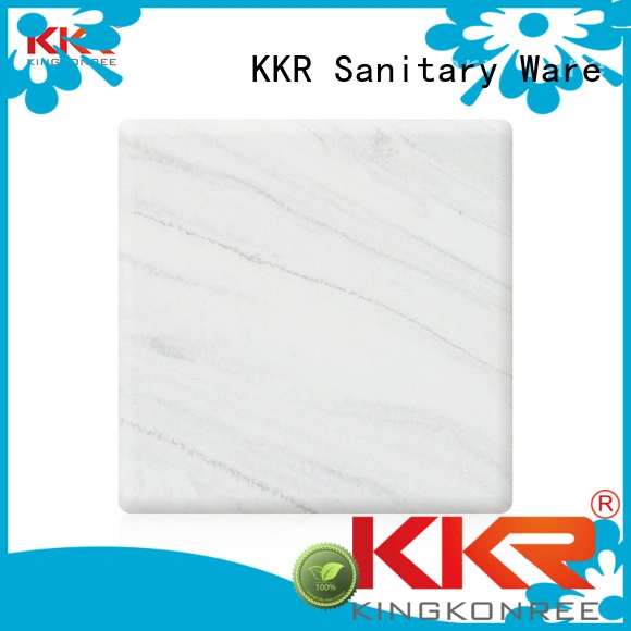 solid acrylic sheet artificial pattern texture Warranty KingKonree 1