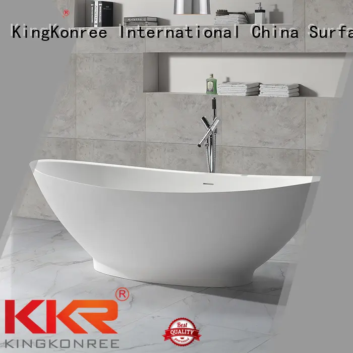 b005 b010 artificial solid surface bathtub KingKonree Brand company 1