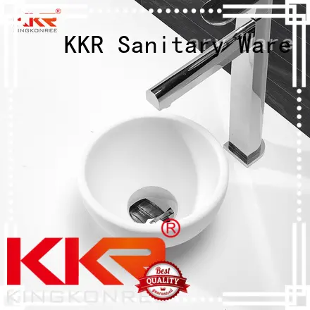 quality acrylic KingKonree Brand oval above counter basin 1
