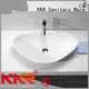 KingKonree Brand acyrlic square oval above counter basin 1