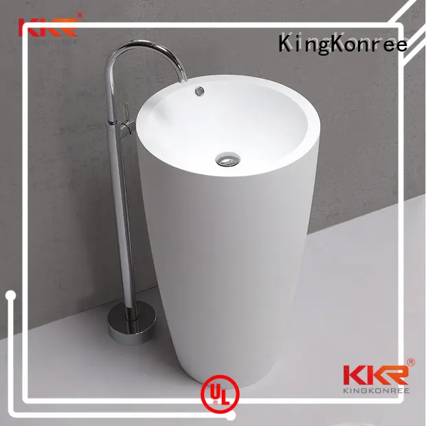 Hot free bathroom free standing basins marble KingKonree Brand 1