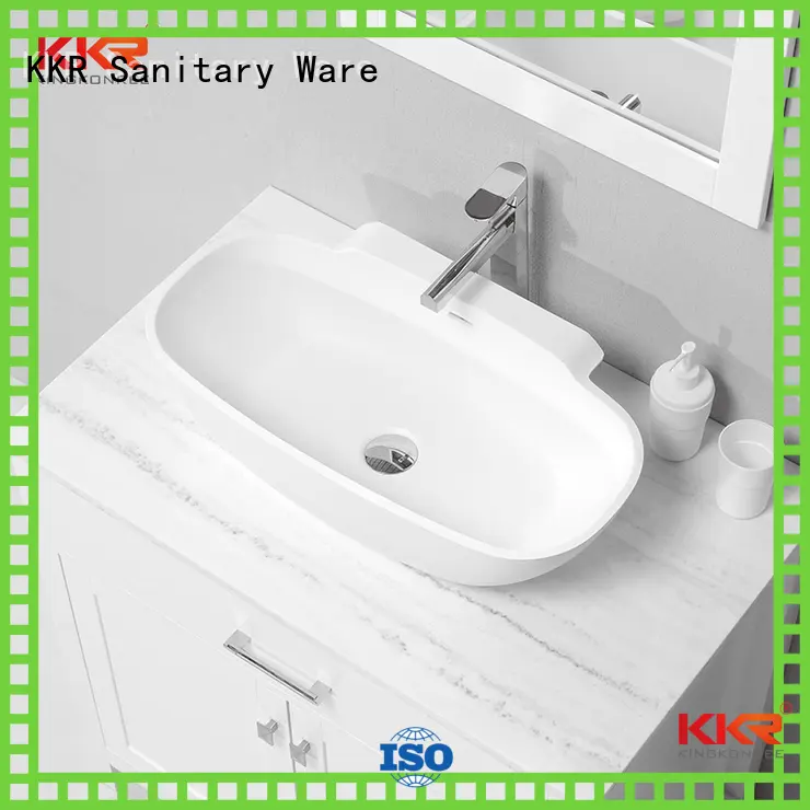 egg kkr KingKonree Brand oval above counter basin factory 1