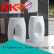 KingKonree Brand white square fancy freestanding basin manufacture 1