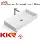above acrylic bathroom KingKonree Brand oval above counter basin factory 1