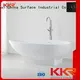 outside against b021 solid surface bathtub tub KingKonree 1