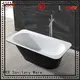 Solid Surface Freestanding Bathtub design renewable b005 solid surface bathtub manufacture 1