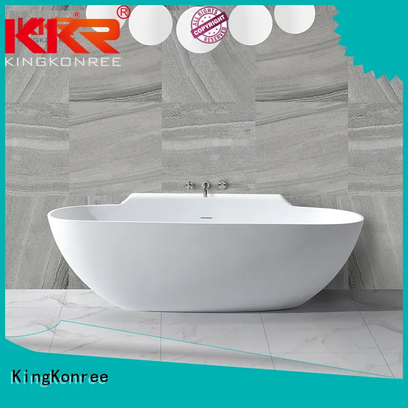 Hot tub solid surface bathtub 190cm sanitary KingKonree Brand 1
