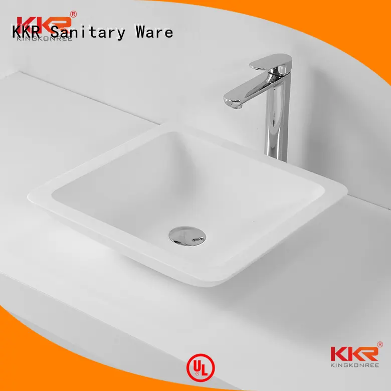 shape countertop oval rectangle above counter basins KingKonree 1