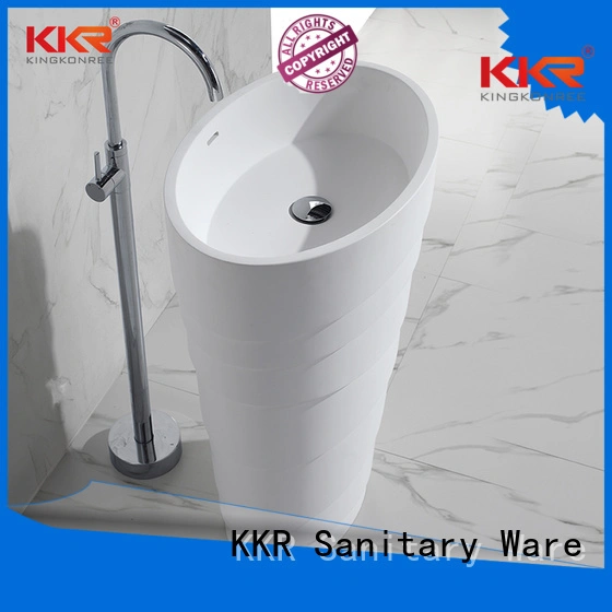 KingKonree Brand square bathroom bathroom free standing basins 1