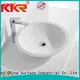 Quality KingKonree Brand oval above counter basin counter artificial 1