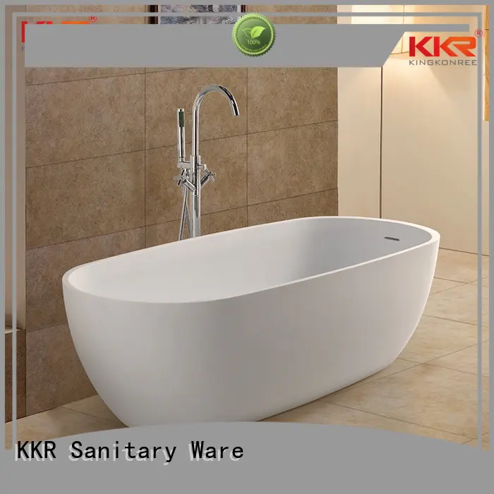 b001 round b009 solid surface bathtub design KingKonree 1