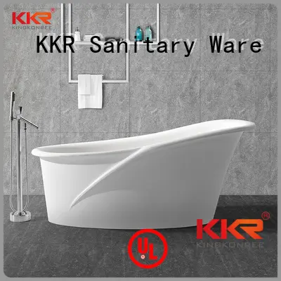 big kkr Solid Surface Freestanding Bathtub KingKonree Brand 1