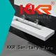 white Custom rectangle artificial wall mounted wash basins KingKonree kkr 1