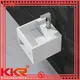resin unique KingKonree Brand wall mounted wash basins 1