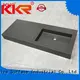 kkr surface white KingKonree Brand cloakroom basin with cabine supplier 1